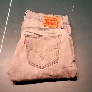Men's Levi's 514 light gray denim jeans size 32x30